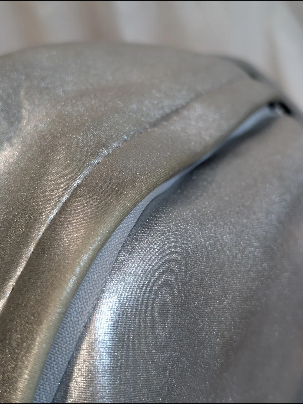 Madden Girl Metallic Silver Backpack